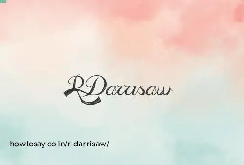 R Darrisaw