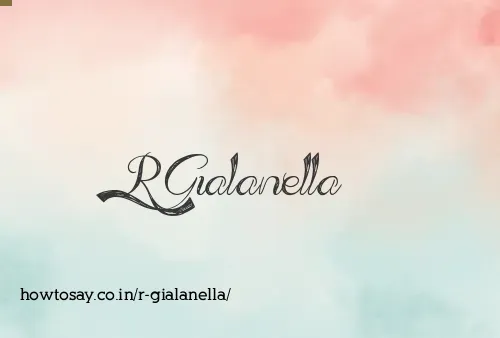 R Gialanella