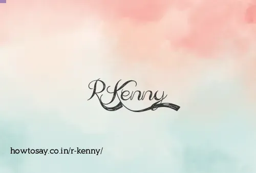 R Kenny