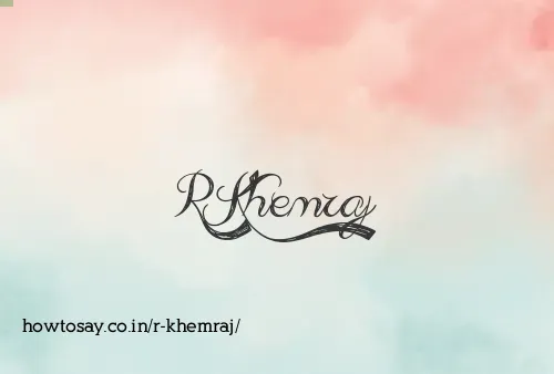 R Khemraj