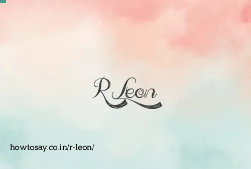 R Leon