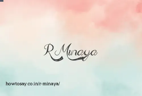 R Minaya