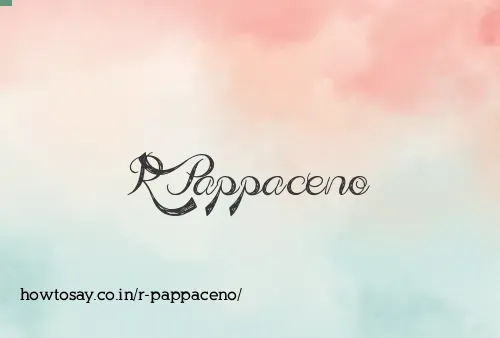 R Pappaceno