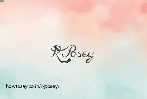R Posey
