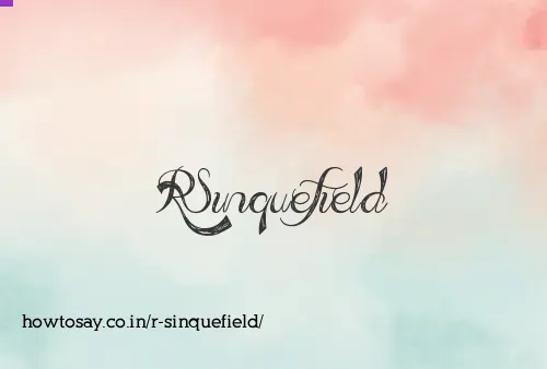 R Sinquefield