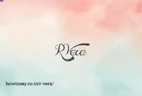 R Vera