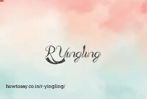 R Yingling