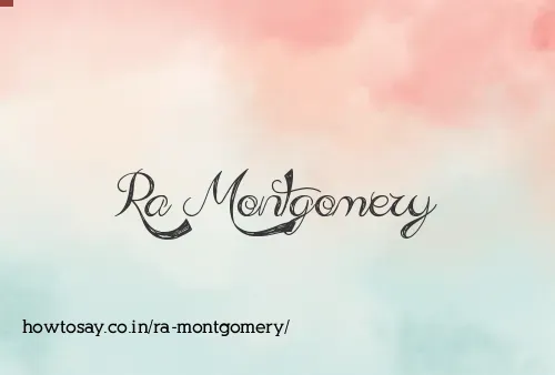 Ra Montgomery
