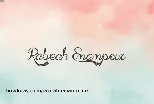 Rabeah Emampour