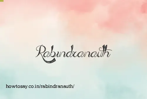 Rabindranauth