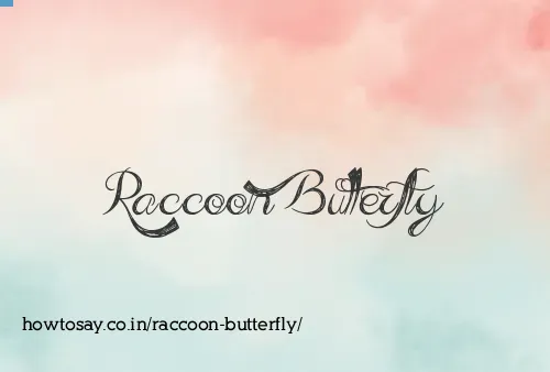 Raccoon Butterfly