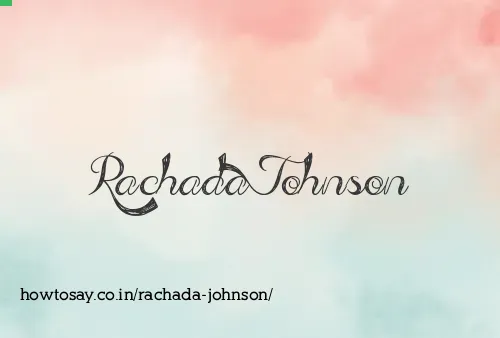 Rachada Johnson