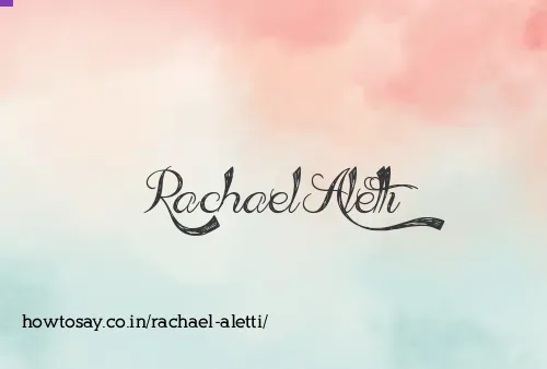 Rachael Aletti