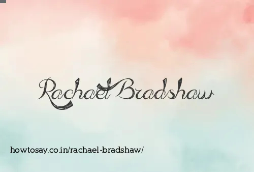 Rachael Bradshaw