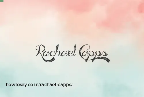 Rachael Capps