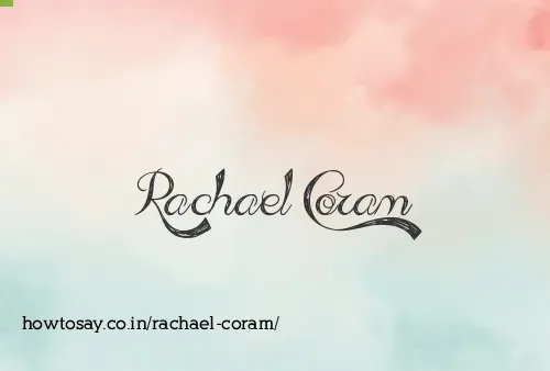 Rachael Coram