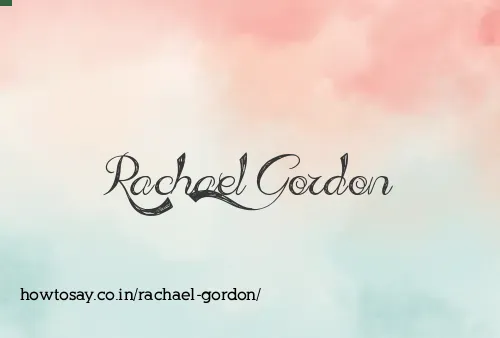 Rachael Gordon