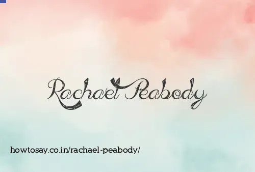 Rachael Peabody