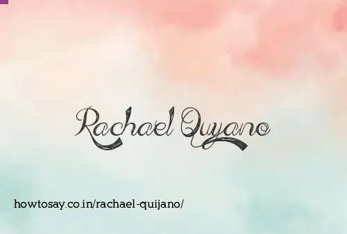 Rachael Quijano