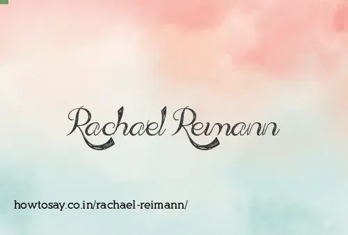 Rachael Reimann