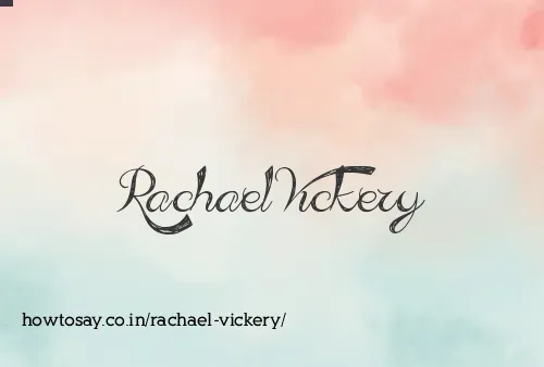 Rachael Vickery