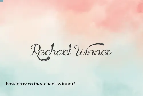 Rachael Winner