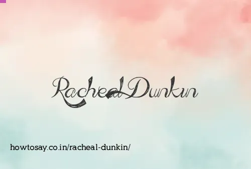 Racheal Dunkin