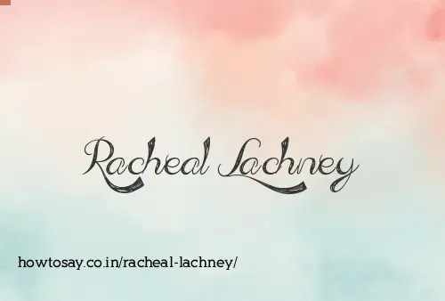 Racheal Lachney