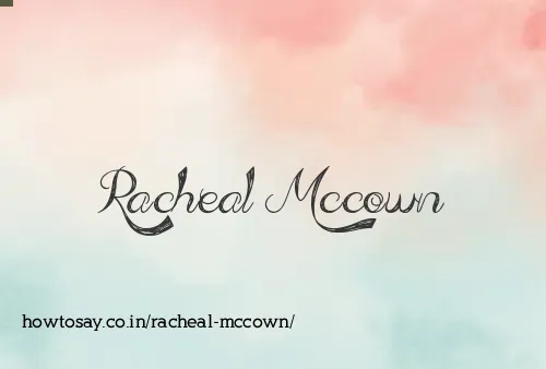 Racheal Mccown