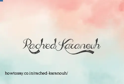 Rached Karanouh