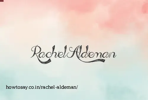 Rachel Aldeman
