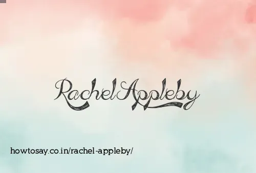 Rachel Appleby