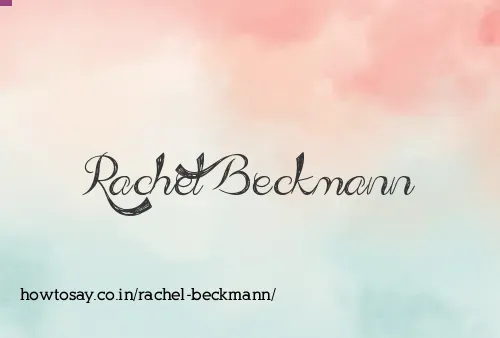 Rachel Beckmann