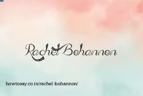 Rachel Bohannon