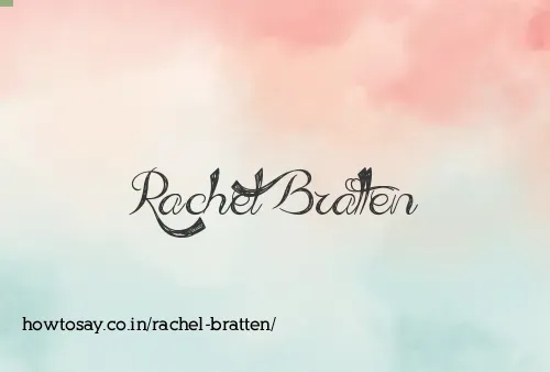 Rachel Bratten