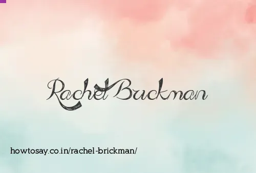 Rachel Brickman