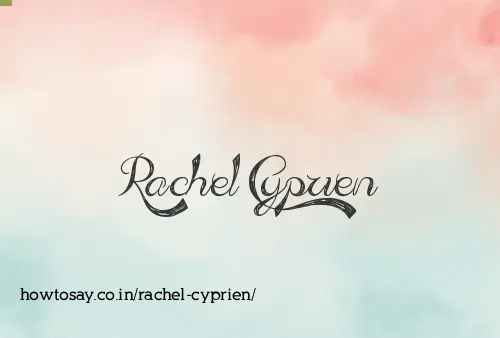 Rachel Cyprien