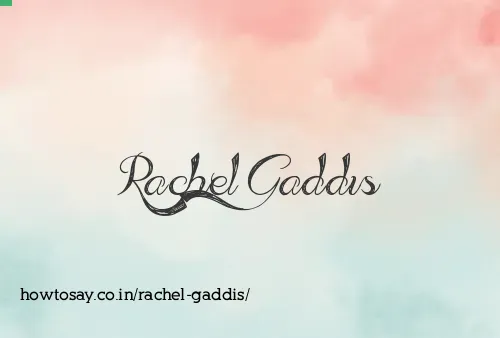 Rachel Gaddis
