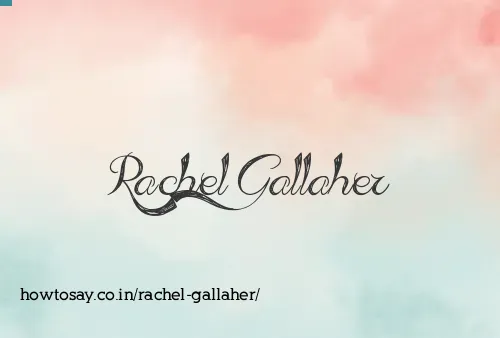 Rachel Gallaher