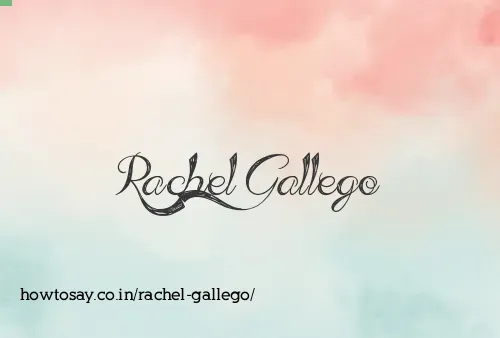 Rachel Gallego