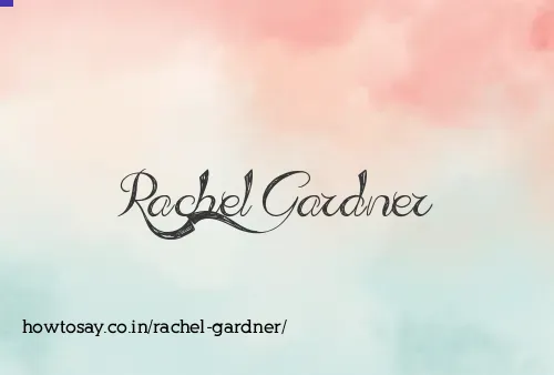 Rachel Gardner