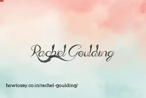 Rachel Goulding