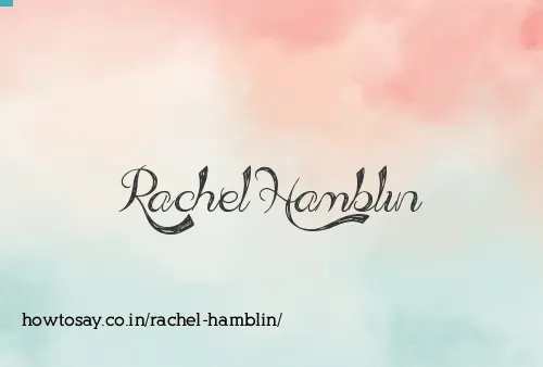 Rachel Hamblin