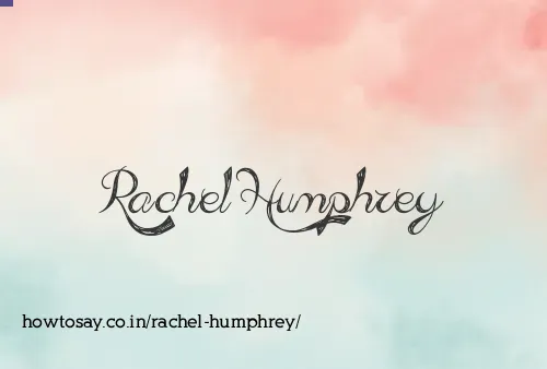 Rachel Humphrey