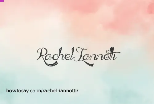 Rachel Iannotti