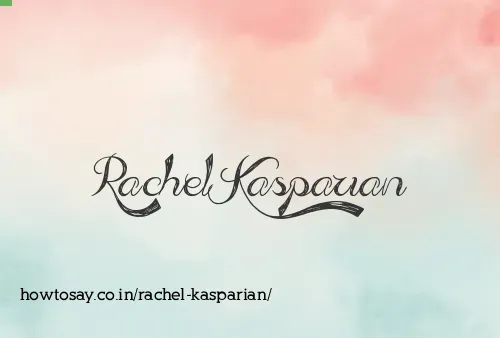 Rachel Kasparian