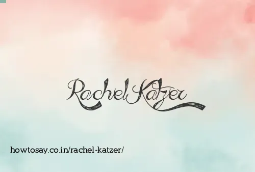 Rachel Katzer