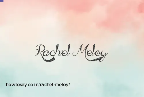 Rachel Meloy
