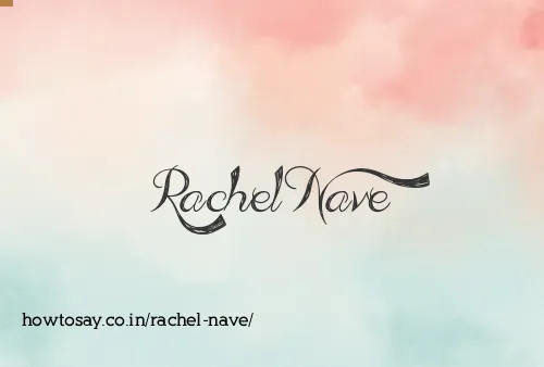 Rachel Nave