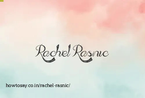 Rachel Rasnic